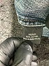 French Cuff 100% Cotton Blue Denim Jacket Size M - photo 7