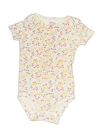 Precious Firsts Short Sleeve Onesie (view 1)