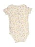 Precious Firsts Floral Ivory Short Sleeve Onesie 12-18 MO / 18 MO - photo 2