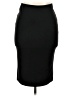 Forever 21 Plus Solid Black Casual Skirt Size 0X - photo 1