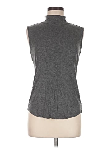 Ann Taylor Factory Sleeveless T-Shirt (view 1)