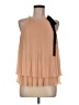Hoss Intropia 100% Polyester Tan Sleeveless Blouse Size EU (FR) 38 / US 6 - photo 1