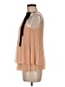 Hoss Intropia 100% Polyester Tan Sleeveless Blouse Size EU (FR) 38 / US 6 - photo 5