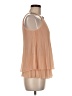 Hoss Intropia 100% Polyester Tan Sleeveless Blouse Size EU (FR) 38 / US 6 - photo 4