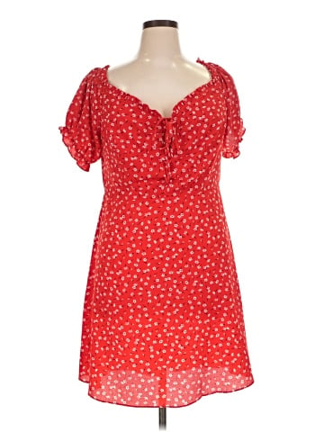 City Chic Casual Dress (view 1)