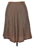 Walter Solid Brown Tan Casual Skirt Size 8 - photo 1