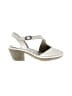 FLY London 100% Leather Solid Ivory White Heels Size EU 36 - photo 1