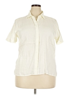Lands' End Short Sleeve Blouse