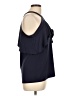 MICHAEL Michael Kors Blue Sleeveless Blouse Size L - photo 4