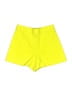 Alice + Olivia Solid Yellow Shorts Size 0 - photo 1