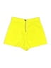 Alice + Olivia Solid Yellow Shorts Size 0 - photo 2