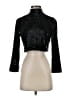 A.L.C. 100% Polyamide Black 3/4 Sleeve Top Size 2 - photo 1