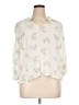 Caslon 100% Rayon Ivory 3/4 Sleeve Blouse Size 1X - photo 1