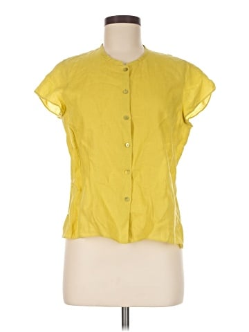 Eileen Fisher Short Sleeve Blouse (view 1)