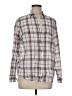 Grayson 100% Cotton Plaid Gray Long Sleeve Button-Down Shirt Size Med (3) - photo 1