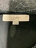 Ann Taylor LOFT Chevron-herringbone Black Casual Dress Size 4 - photo 7