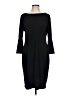Calvin Klein Solid Black Cocktail Dress Size 12 - photo 1