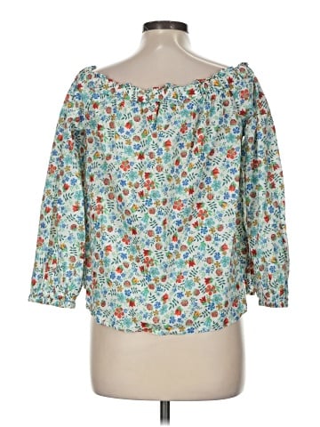 Liberty Art Fabrics for J.Crew 3/4 Sleeve Blouse (view 2)