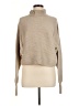 Good American Tan Turtleneck Sweater Size Med (2) - photo 1