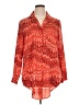 MICHAEL Michael Kors 100% Polyester Orange Long Sleeve Blouse Size XL - photo 1