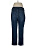 So Slimming by Chico's Polka Dots Blue Jeans Size 2.5R - photo 2