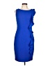 En Focus Studio 100% Polyester Blue Cocktail Dress Size 10 - photo 1