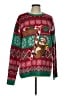 Blizzard Bay 100% Acrylic Graphic Green Pullover Sweater Size L - photo 1
