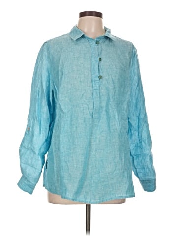 Sigrid Olsen Long Sleeve Blouse (view 1)