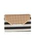Stella & Dot Stripes Ivory Gold Clutch One size - photo 1