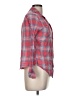 Cotton On 100% Cotton Plaid Red Long Sleeve Button-Down Shirt Size M - photo 4