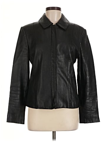 Jones New York Leather Jacket (view 1)