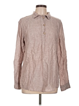 Sigrid Olsen Long Sleeve Button Down Shirt
