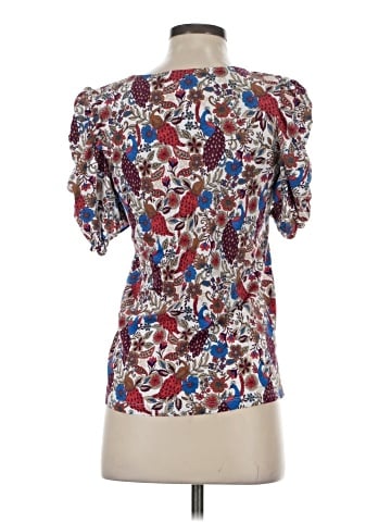 Ann Taylor LOFT Short Sleeve Blouse (view 2)