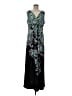 Sears Paisley Black Casual Dress Size M (estimated) - photo 1