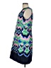 Gabby Skye Graphic Blue Cocktail Dress Size 12 - photo 5