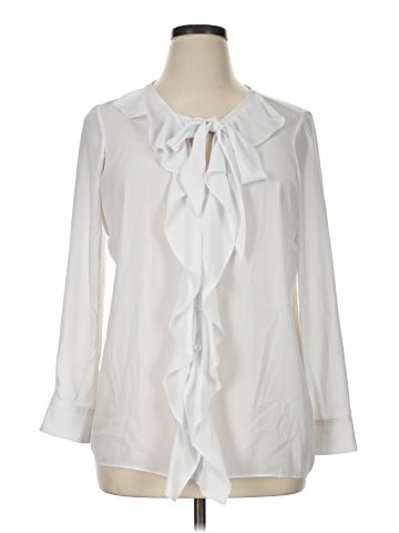 INC International Concepts Long Sleeve Blouse (view 1)