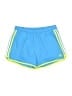 Adidas 100% Polyester Color Block Blue Athletic Shorts Size M - photo 1