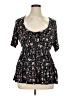 Torrid Black Short Sleeve Top Size 1X Plus (1) - photo 1