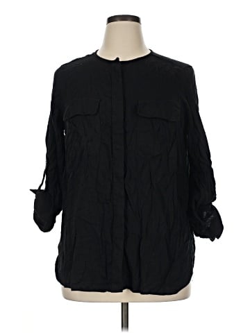 Ava & Viv 3/4 Sleeve Blouse (view 1)