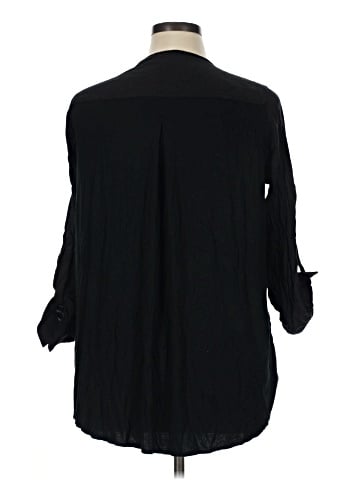 Ava & Viv 3/4 Sleeve Blouse (view 2)