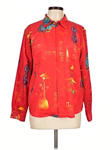Chico's Long Sleeve Button-Down Shirt (view 1)