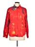 Chico's Print Red Long Sleeve Button-Down Shirt Size Lg (2) - photo 1