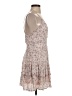 Love Tree 100% Rayon Floral Tan Cocktail Dress Size S - photo 4