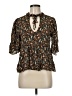 Zara Black 3/4 Sleeve Blouse Size M - photo 1