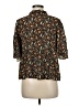 Zara Black 3/4 Sleeve Blouse Size M - photo 2
