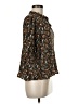 Zara Black 3/4 Sleeve Blouse Size M - photo 4