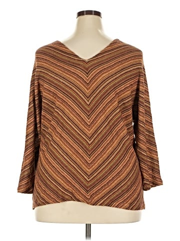 Lauren by Ralph Lauren Silk Pullover Sweater (view 2)