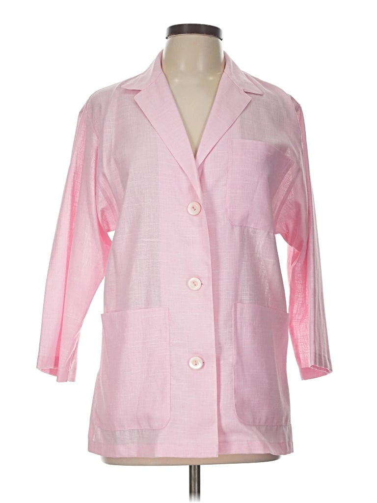 Pre-owned Jaeger Blazer Jacket In Pink