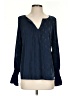 Michael Stars 100% Polyester Blue Long Sleeve Blouse Size Sm (0) - photo 1
