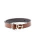 Halogen 100% Leather Brown Leather Belt Size S - photo 1